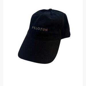 Peleton black embroidered hat